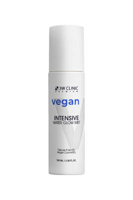 Cam Cilt Görünümü Yaratan Vegan Nemlendirici Yüz Misti 3W CLINIC Vegan Water Glow Mist 100ml - 1