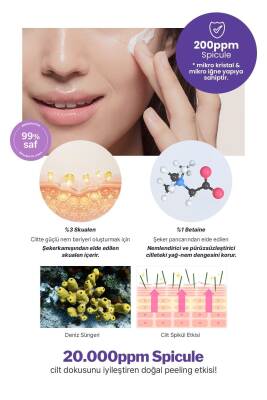 Cilt Yenileyici İğne Yapılı Spikül ve Bakuchiol Krem Derma Factory Spicule Max Cream - 4