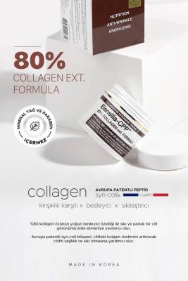 Kırışıklık Karşıtı Sıkılaştırıcı %80 Kolajen Krem Elensilia Cpp 80 Collagen Formula Cream - 3