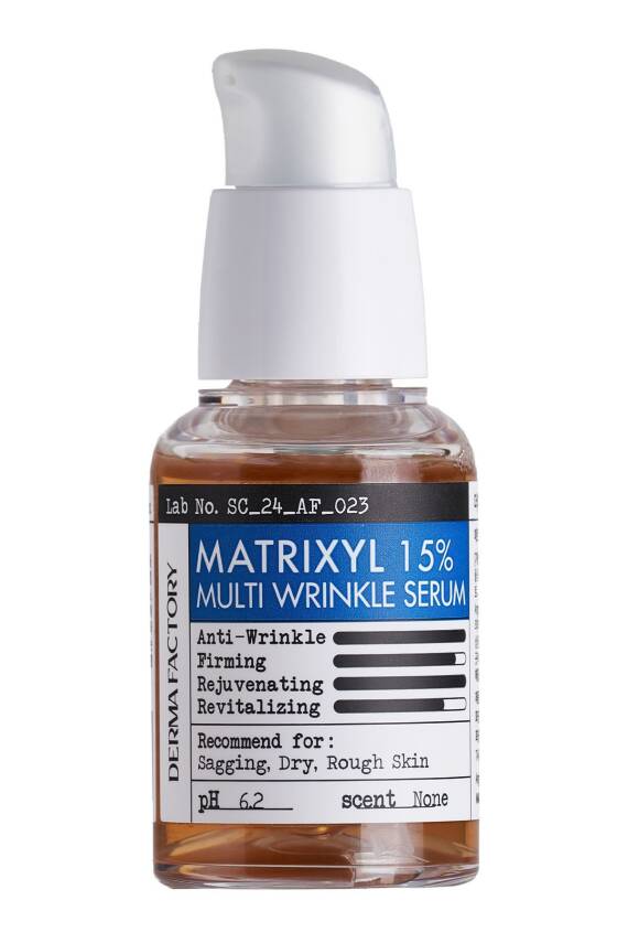Kırışıklık ve Sarkmalar İçin Yüksek Etki Sağlayan Derma Factory Matrixyl %15 Serum - 1