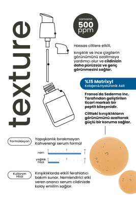 Kırışıklık ve Sarkmalar İçin Yüksek Etki Sağlayan Derma Factory Matrixyl %15 Serum - 6
