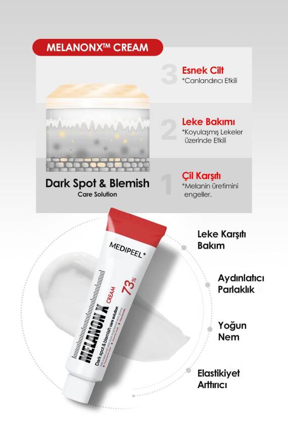 Leke ve Çil Kremi Medipeel Melanon X Cream 30ml - 4