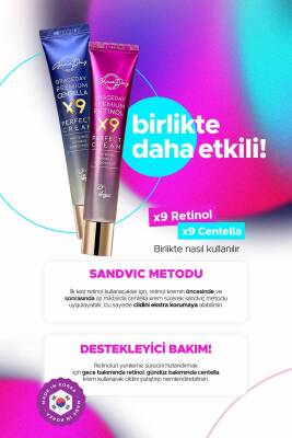 Leke Ve Kırışıklık Karşıtı; Aydınlatıcı Ve Nemlendirici Premium Retinol X9 Perfect Cream - 7