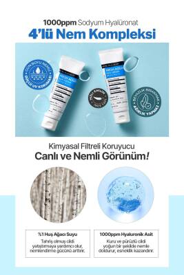Su Bazlı Nemlendirici Güneş Kremi Derma Factory Fresh Aqua Sun Cream SPF 50+ PA++++ - 4