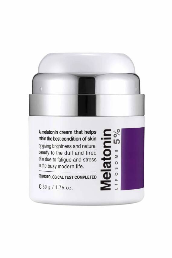 Yorgun Ciltler Için Yaşlanma Karşıtı Melatonin Gece Kremi Time Return 50g Pump - 1